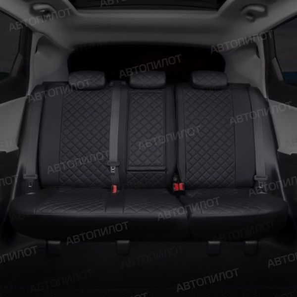 Чехлы Автопилот Экокожа Ромб на Jaecoo J7 (2023+)