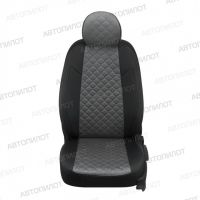 Чехлы Автопилот Алькантара Ромб на Datsun mi-Do (2014+)